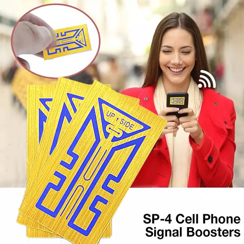 Mobile Phone Signal Antenna Booster Sticker Outdoor Signal Enhancement Tool