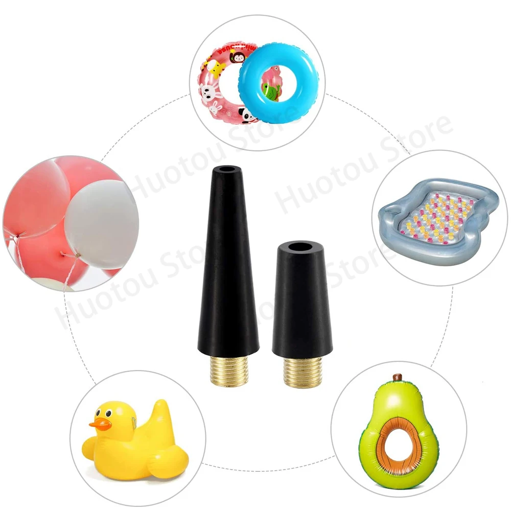 Tire Valve Adapter Ball Pump Needle Balloon Nozzle Inflation Kit for Xiaomi Air Pump and Other Compatible Electric Inflator 1Set