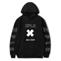 Winter Hoodies Sam And Colby Pullover XPLR Hoodie Printed Sam And Colby Hoodies Sweatshirts Men Hoodie Youtube Casual Sweatshirt 1