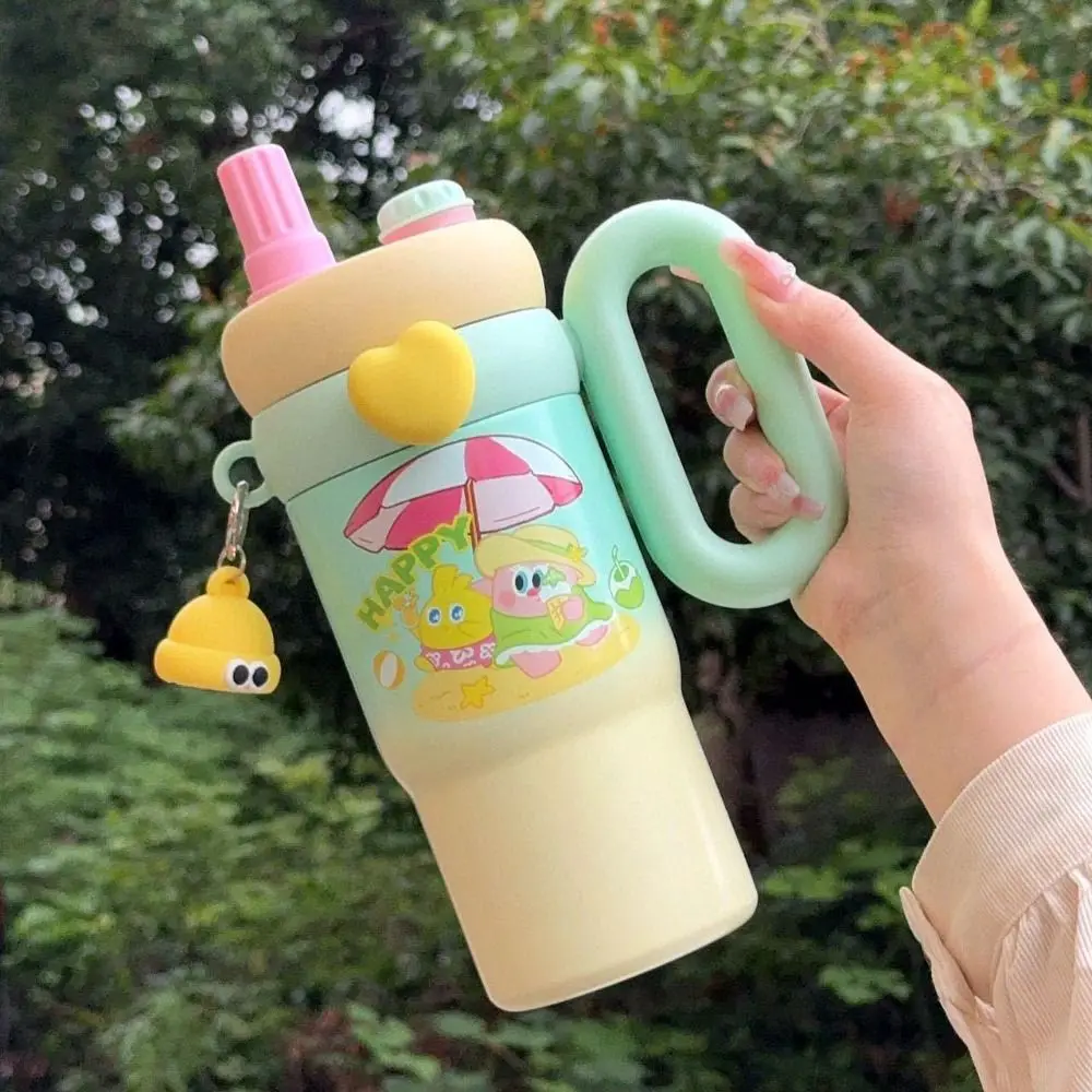 Vacuum Cup Cartoon Large Capacity Insulated Cup 316 Stainless Steel 850Ml