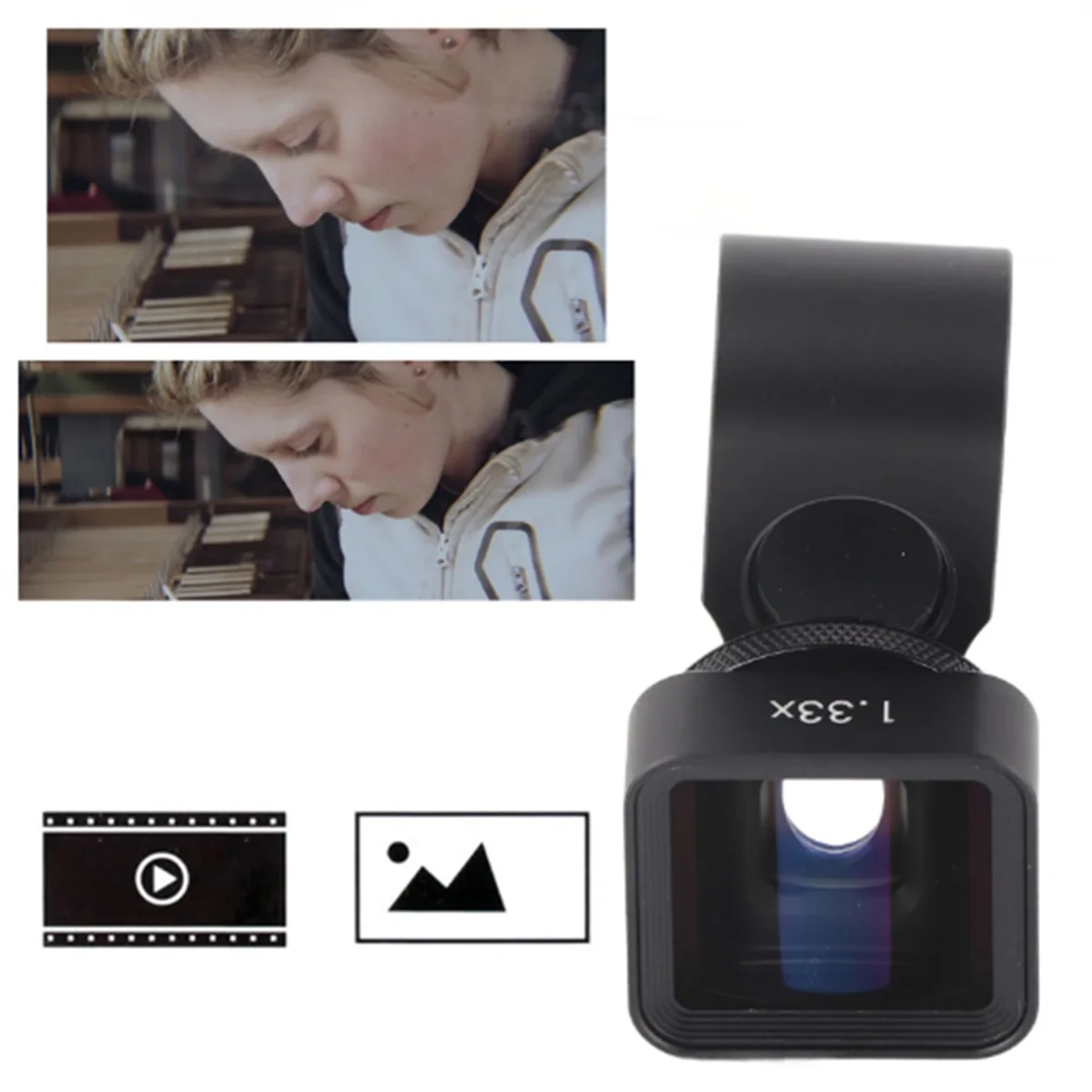 1.33X Anamorphic Lens for Phone Camera