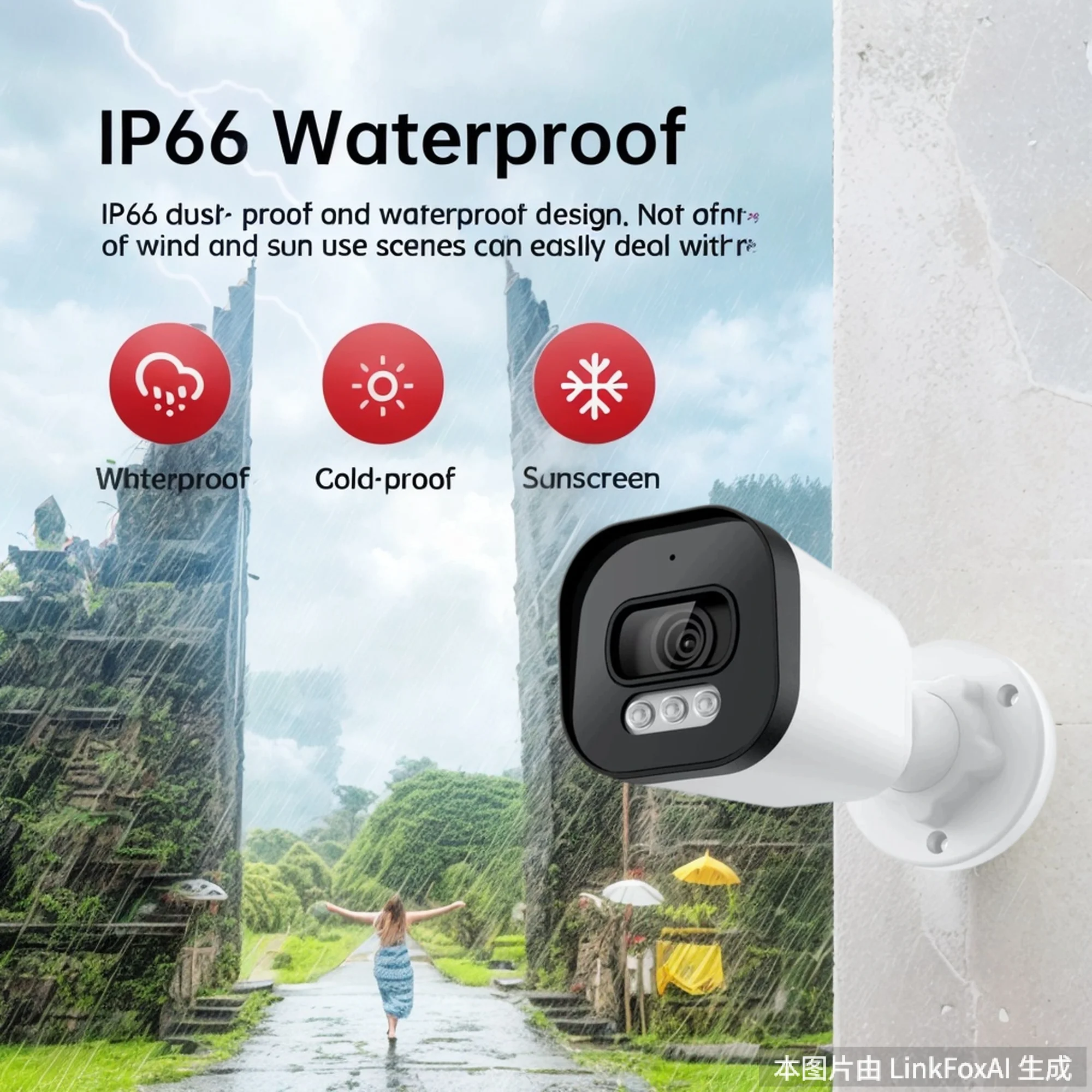 5MP Tuya POE IP Bullet Camera Outdoor Waterproof Color Night Vision 6MP 5G Wifi 2 Way Audio CCTV Security Surveillance Camera 5