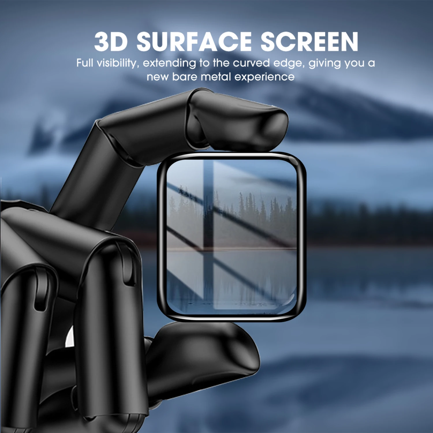 Ultra-Clear 3D Curved Edge Screen Protector with Full Coverage and Anti-Scratch Film