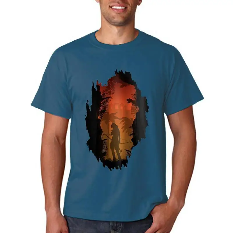 T-Shirt Con Pellicola Tomb Raider Liscivia
