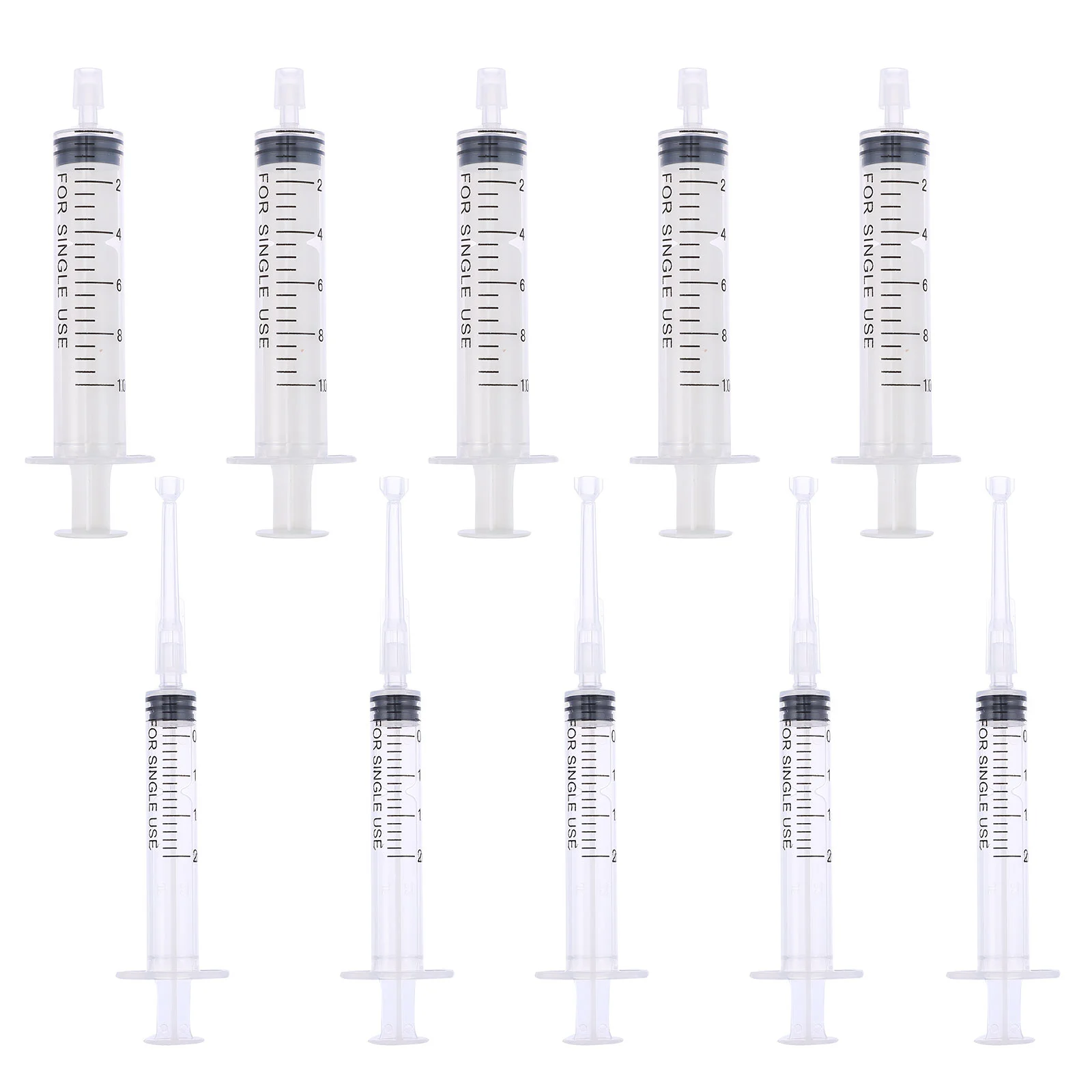 10pcs Perfume Bottle Syringe Plastic Scale Syringe Perfume Dispenser Syringe 10pcs 1ml plastic hydroponics analyze disposable measuring nutrient syringe for glue applicator measuring syringe high quality