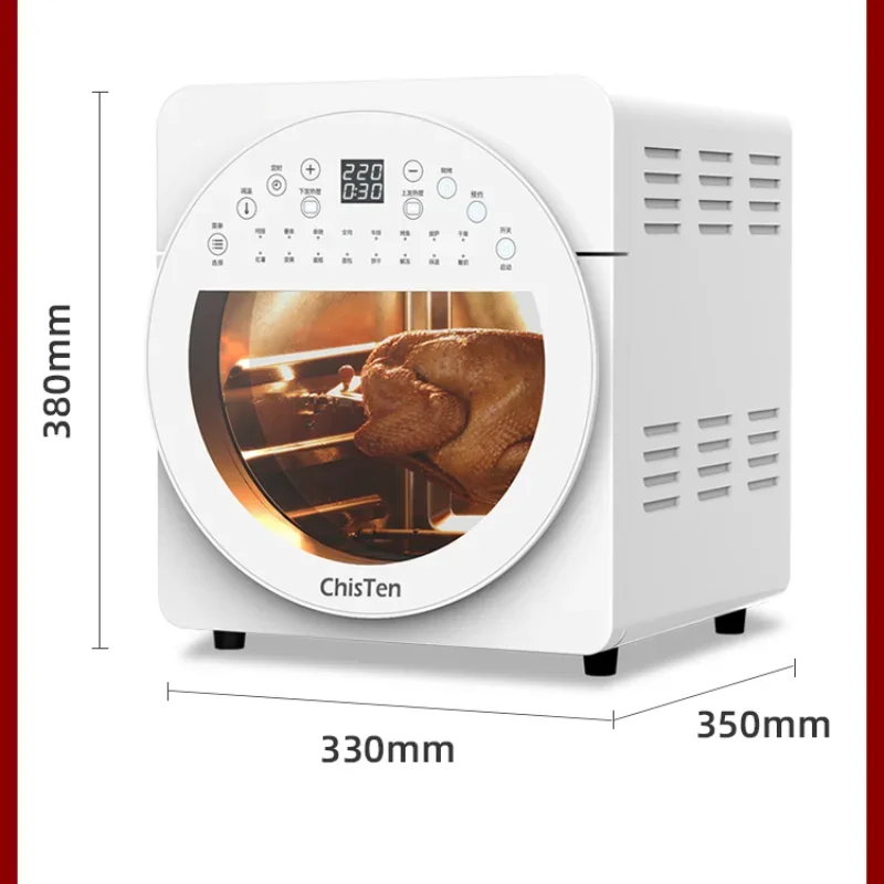 Double Heat Source Air Fryer Large Capacity Air Speed Fryer Home Multi-Functional Deep Frying Pan Fried Chicken Fries 6