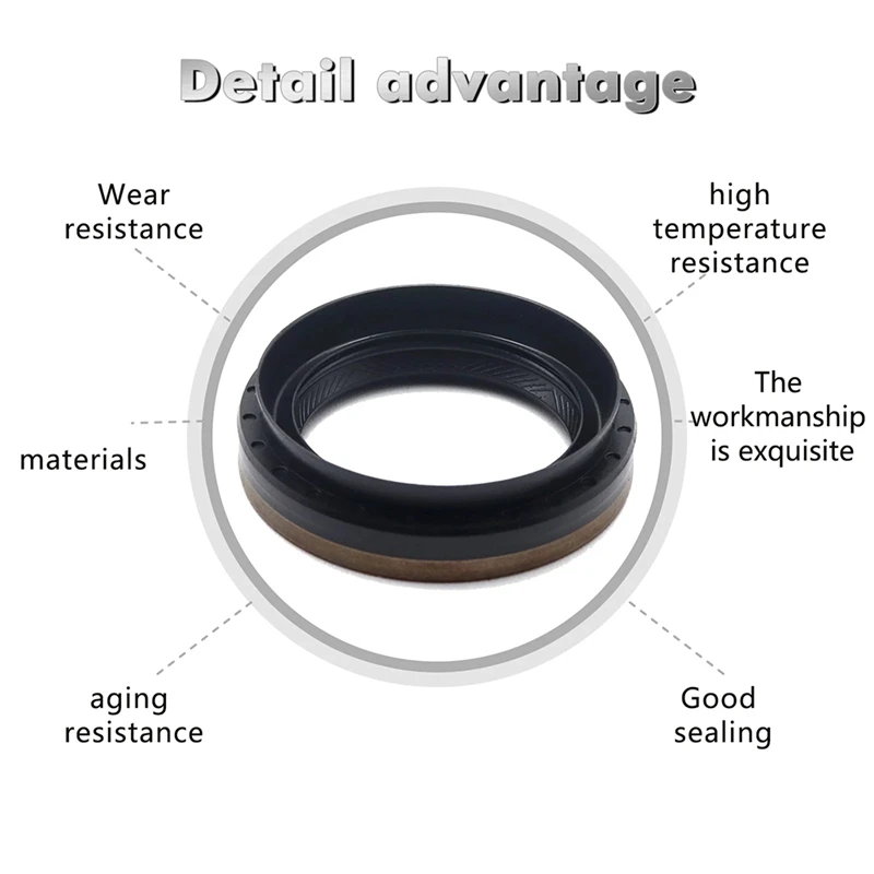Automatic Transmission Left Right Half Shaft Oil Seal Kit 6DCT250 DPS6 Glue+Metal For Ford Focus Fiesta Ecosport