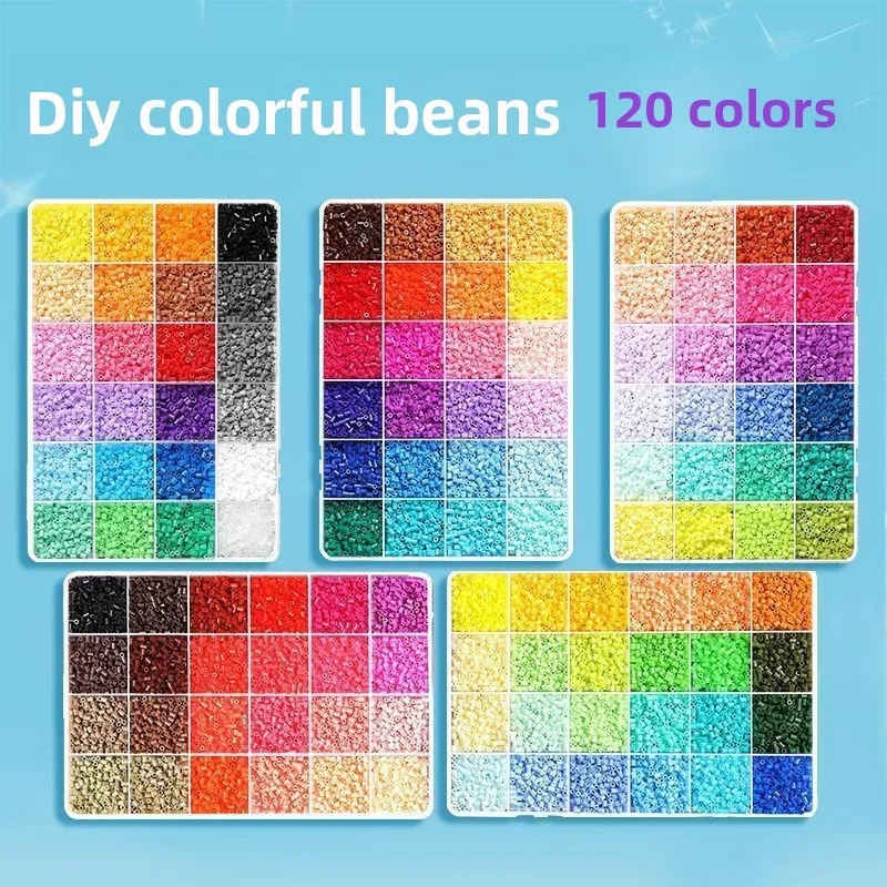 2.6mm 펄러 하마 퓨즈 비즈 DIY 아이언 모자이크 공예 세트 교육용 창의적인 문구류 수제 선물 및 장