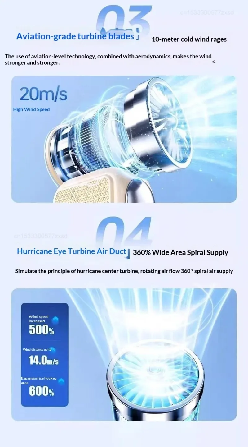 Portable Handheld Mini Fan For Travel Camping And Outdoor Cooling_voghion.com