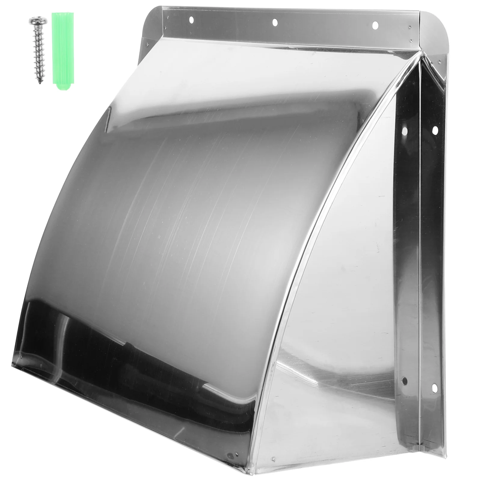 Stainless Steel Windproof Cap for Kitchen Exhaust Hood Vent Ducting Outlet Home Wall Vents Cooling Improvements Metal Anti Rust chimney cap