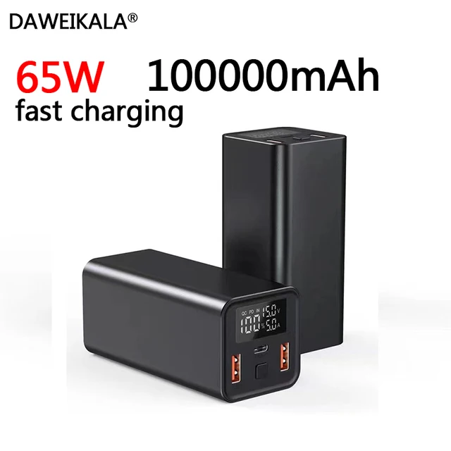 2023 New DAWEIKALA Fast Charging Power Bank 65w handset Notebook