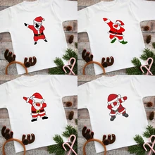 

Girls Funny Christmas T-shirts Clothes Baby Santa Claus T Shirt Children Clothing Tops Tshirt Boys Clothes 4-6y