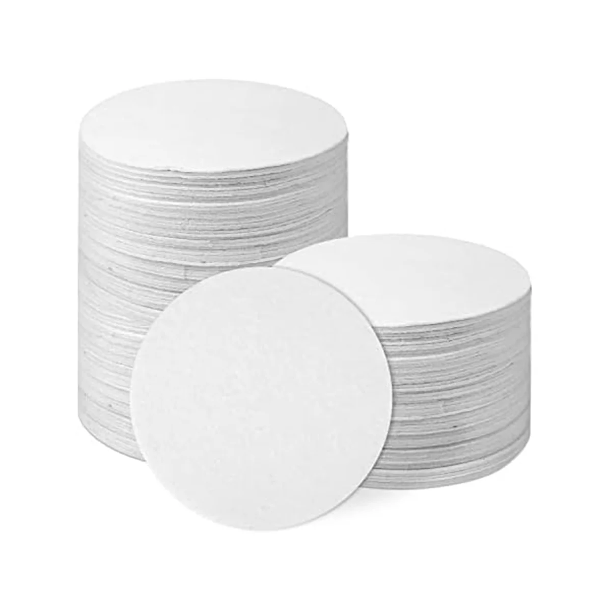 

100Pcs Microwave Kiln Paper Round, 4.7Inch High Temperature Ceramic Kiln Paper Shelf Paper for DIY Glass Fusing Crafts