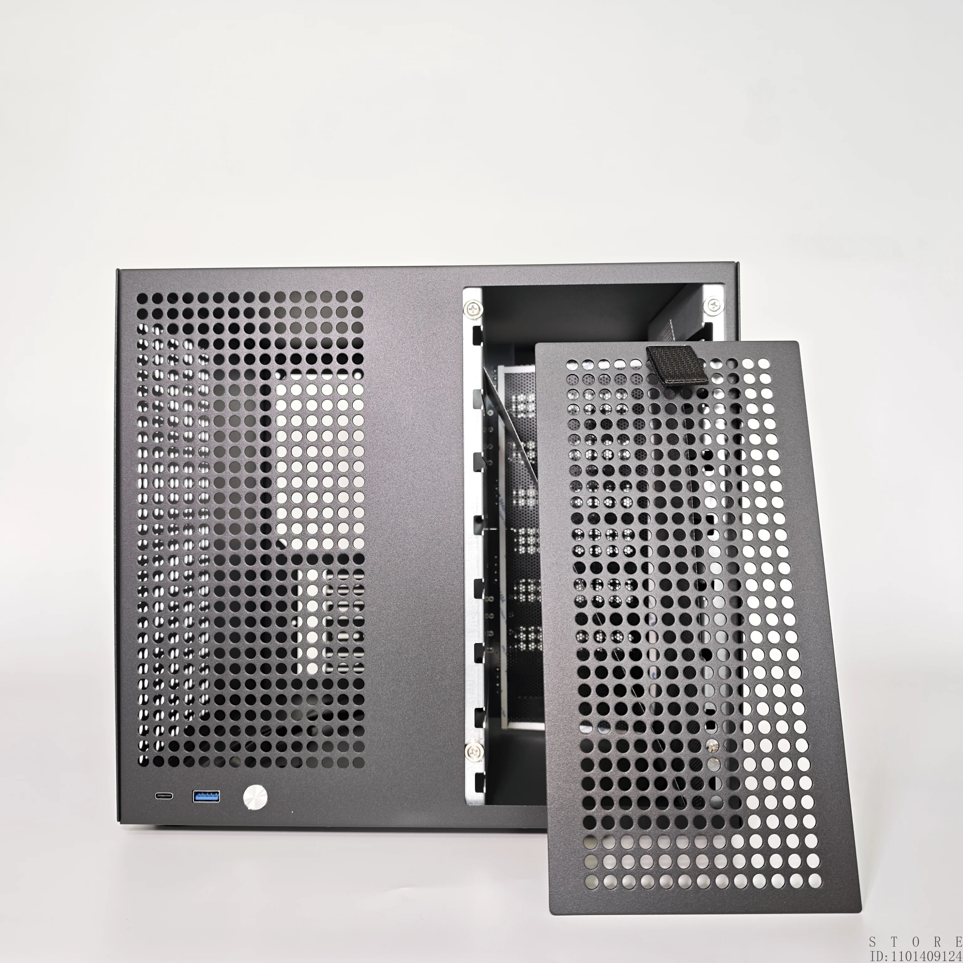 8베이 NAS 섀시, 백플레인 사지타리우스 ATX 전원 공급 장치, MATX 마더보드, 풀 하이트 PCIe 슬롯