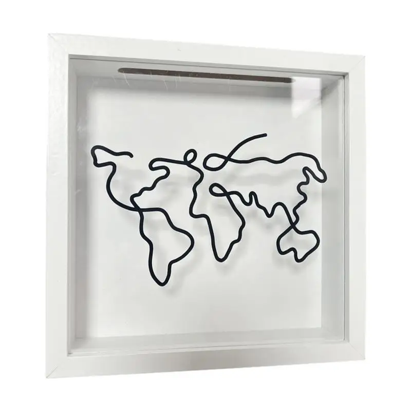 

Приключения путешествия тень Коробка Деревянный Путешествия архив Приключения коробка элегантный дизайн памяти Дисплей фотография