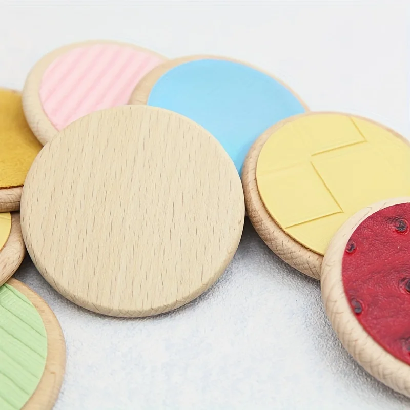 Children Montessori Tactile Board Sensory Toys Matching Game Tactile Classification Color Cognition Parish Memory Training Toys 6