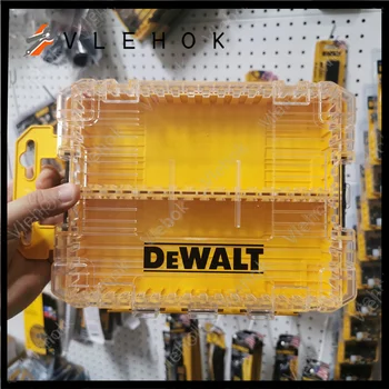 DEWALT 드릴 부품 보관함, 비트 거치대 배플, 전동 공구 액세서리, 스택형 터프 케이스, DT70803