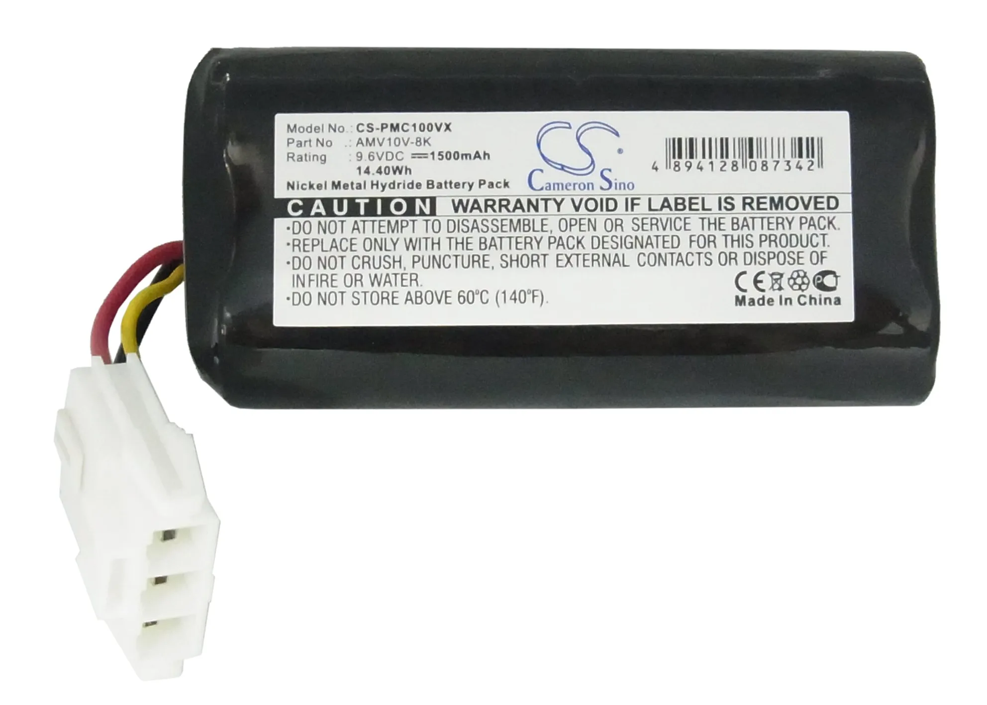 

Vacuum cleaner battery For Panasonic MC B 20 J, MC-B10P, MC-B20JP, AMV10V-8K