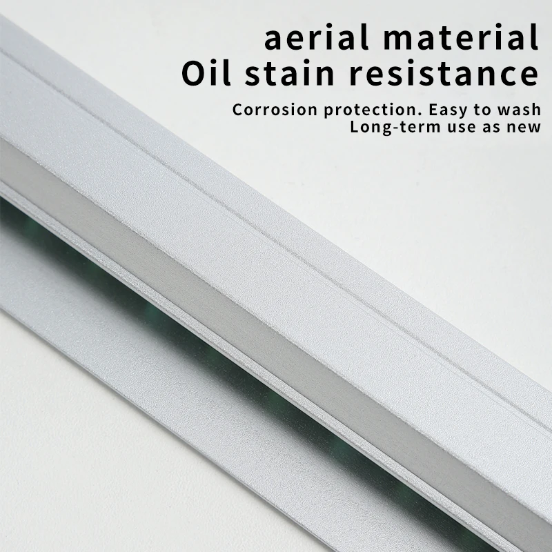 Aluminum Alloy Wall-mounted Sticked Take-out List Receipt Clip Hanging Ticket Order Invoice Paper QR Holder Restaurant Menu Clip