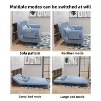 Folding Sofa Bed – Dual-Purpose, Multi-Functional Nap Couch for Small Apartments, Simple Foldable Leisure Furniture - Image 5