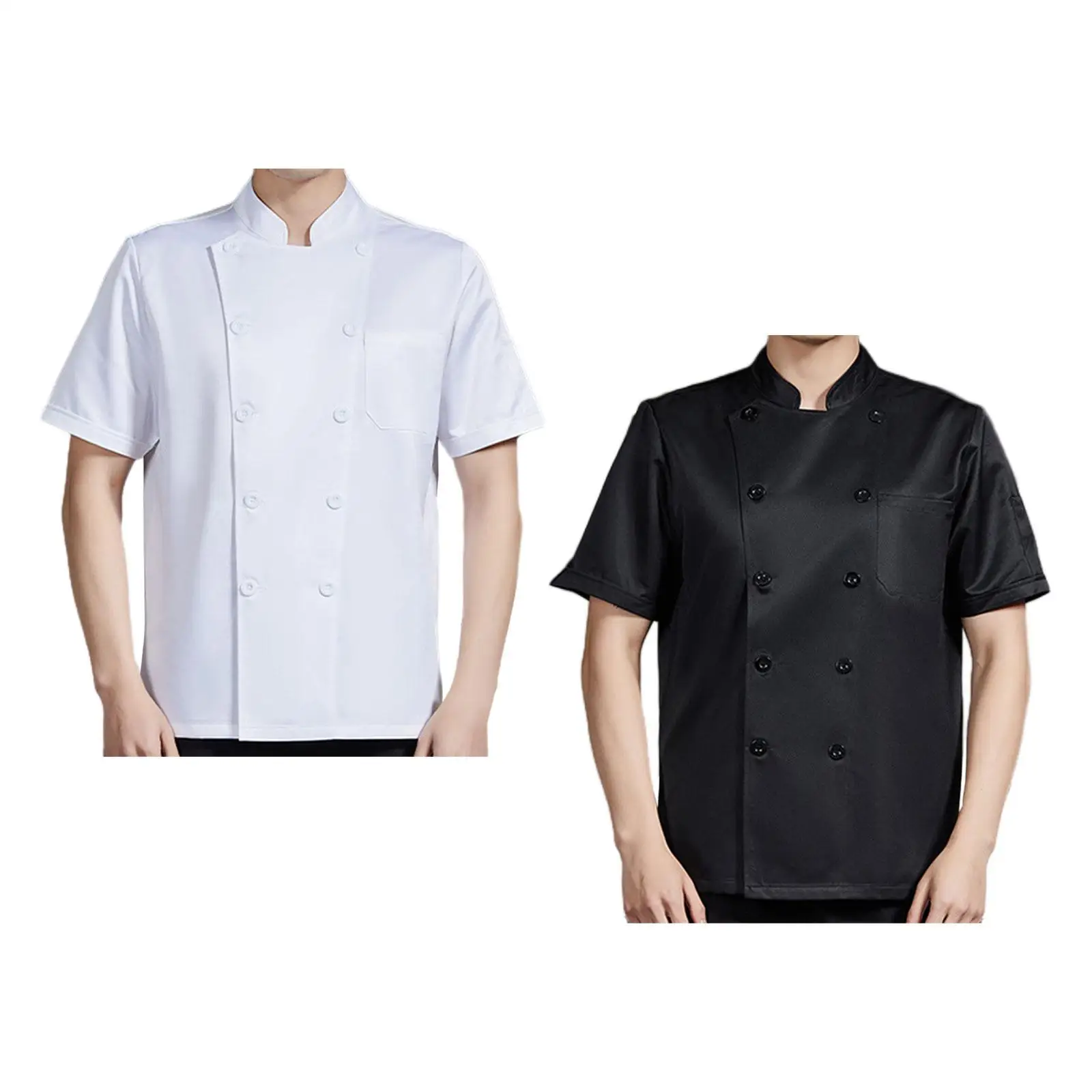 Chef Jacket Chef Coat Waiter Apparel Shirt Workwear Uniform for Food Industry