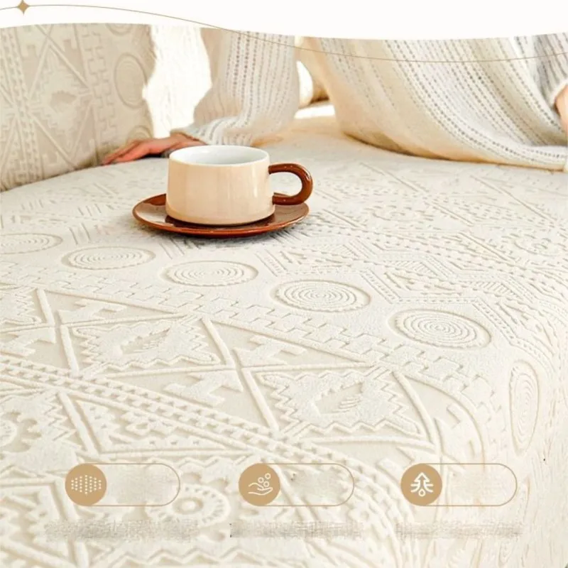 Anti Cat Scratch Sofa Cover All Inclusive Universal Anti Slip Elastic Sofa Cover Cloth Jacquard Art Non Pilling Sofa Cover ZD753 2