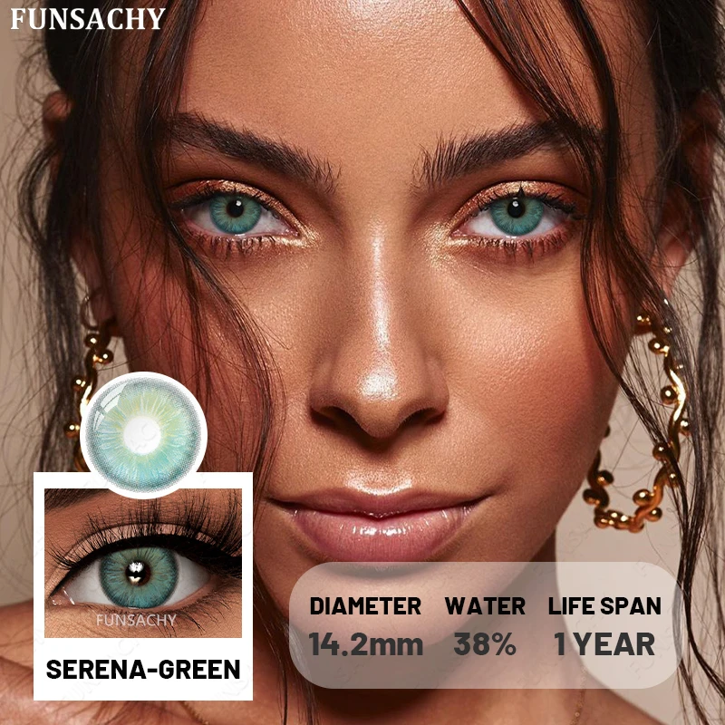 Green Color Series Contact Lenses – Natural Blue Eye Enhancer