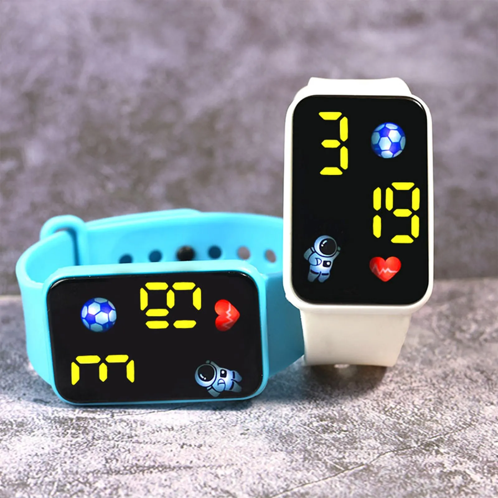 

Waterproof Children Boys Digital Led Sports Watch Kids Alarm Date Watch Gift Relogio Masculino Smart Watch Men Free Shippin