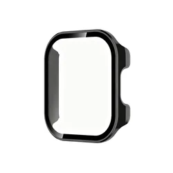 PC Screen Protector Cover for Smart Watchband - Protective Shell for Watch 6 Series (Black)