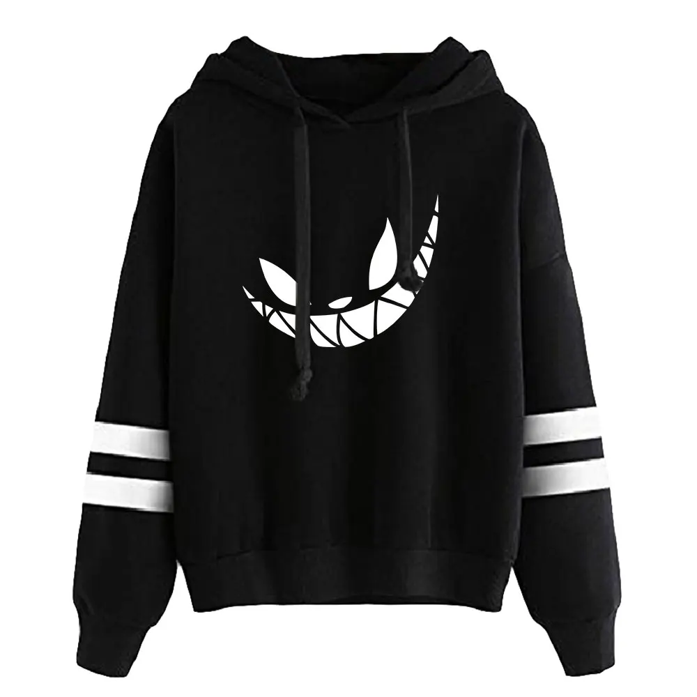 

Толстовка унисекс Rubius Merch без карманов с параллельными полосами и рукавами, женская и мужская Толстовка Harajuku, уличная одежда, молодежная одежда Youtuber