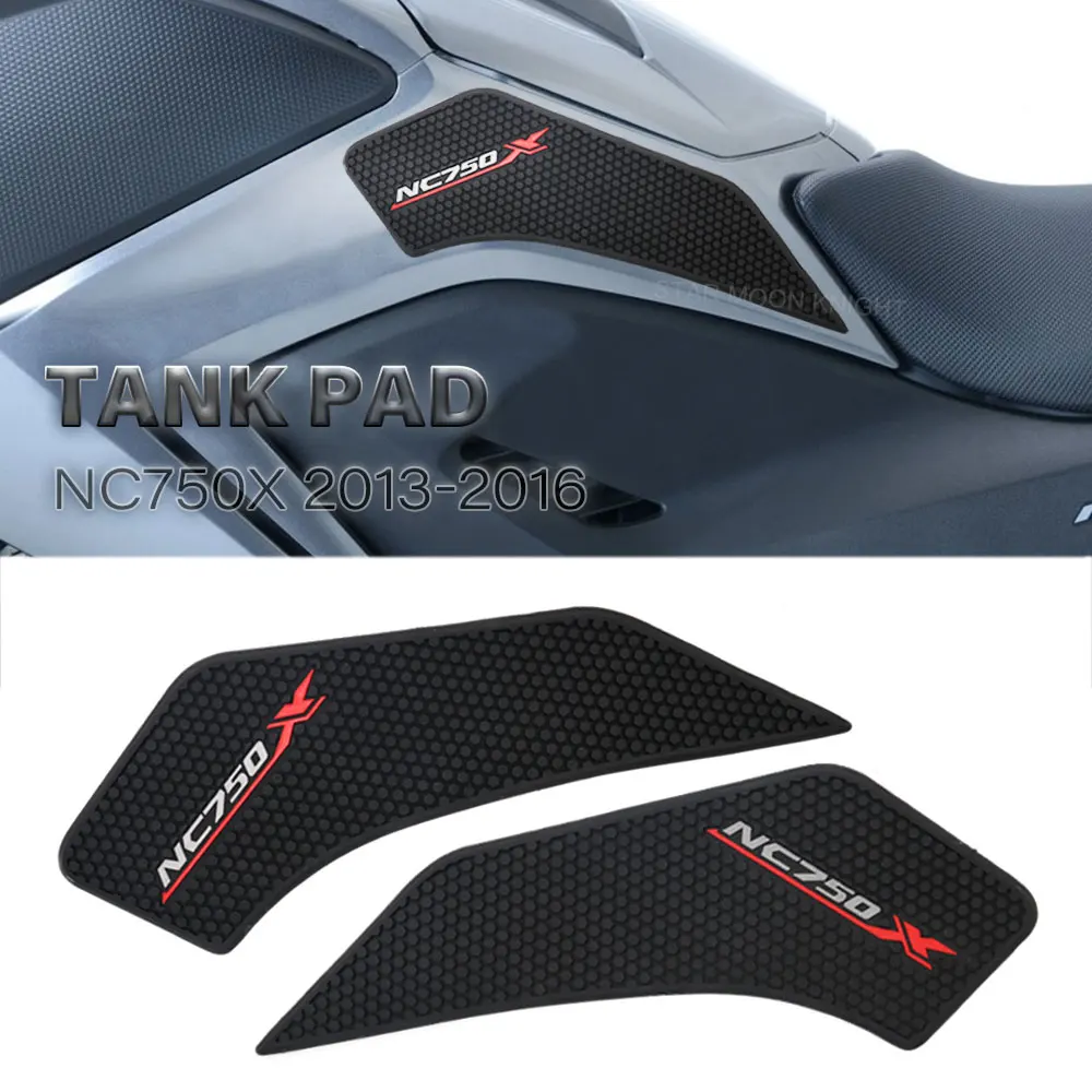 

For HONDA NC750X NC 750 X 2013 - 2016 Anti-slip Side Fuel Tank Pad Protector Stickers Decal Gas Knee Grip Traction Pad Tankpad