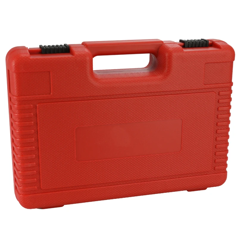Auto Cylinder Leak Tester Compression Leakage Detector Kit Set Petrol Engine Gauge Tool Kit Double Gauge System with Case