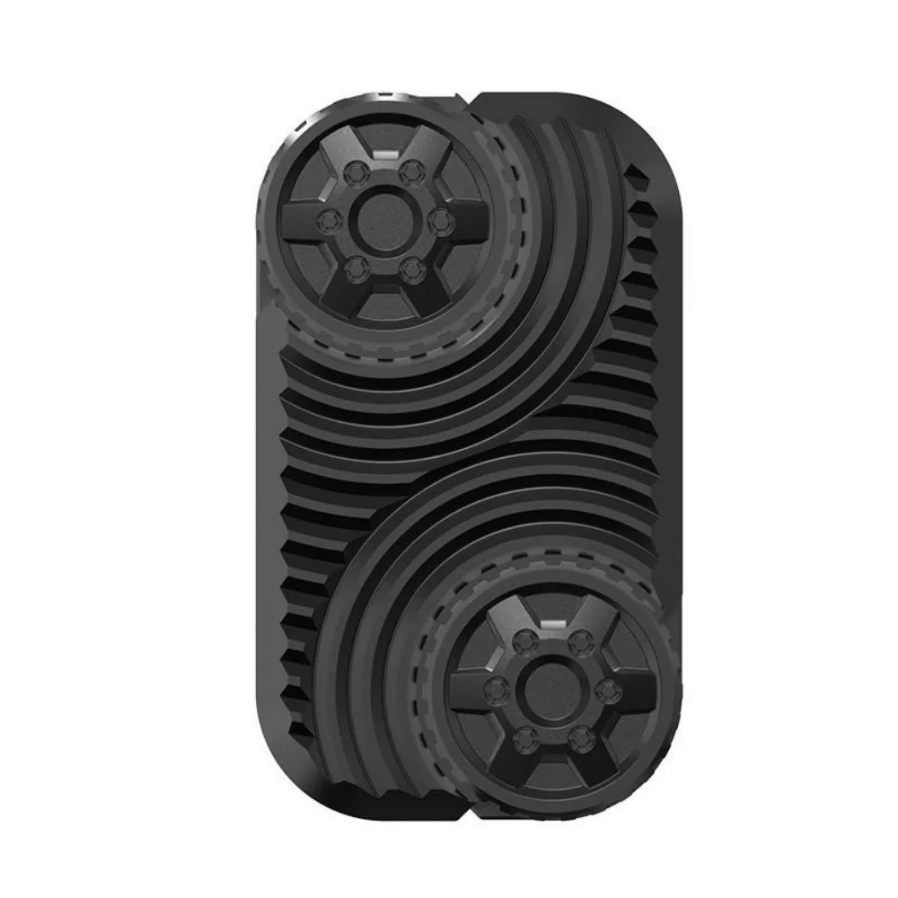 Wheel EDC Push Slider Poker Card Metal Finger Gyro Desk Fidget Toys ADHD Anxiety Relief Decompression Games for Adults Gifts