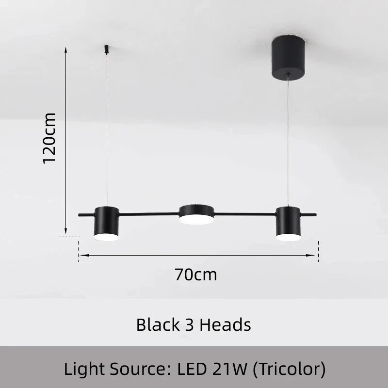 Black 3 Heads