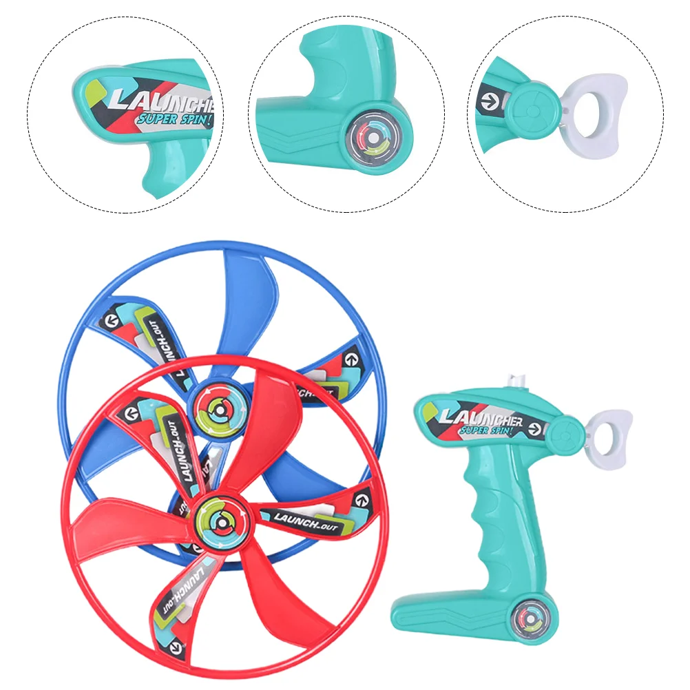 

Flying Airplane Toy Foldable Disc Plastic Saucer Kids Toys Outdoor Playset Playing outside
