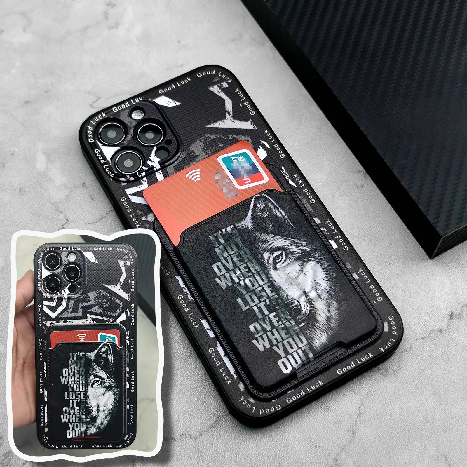 Card bag Anti-knock Phone Case For Samsung Galaxy Xcover5/SM-G525F Waterproof Cover Full wrap Silicone Fashion Design 2