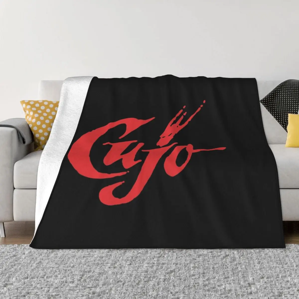Cujo 상품 던지기 담요, 크리스마스 선물, 푹신한 대형 빈티지 여행 담요
