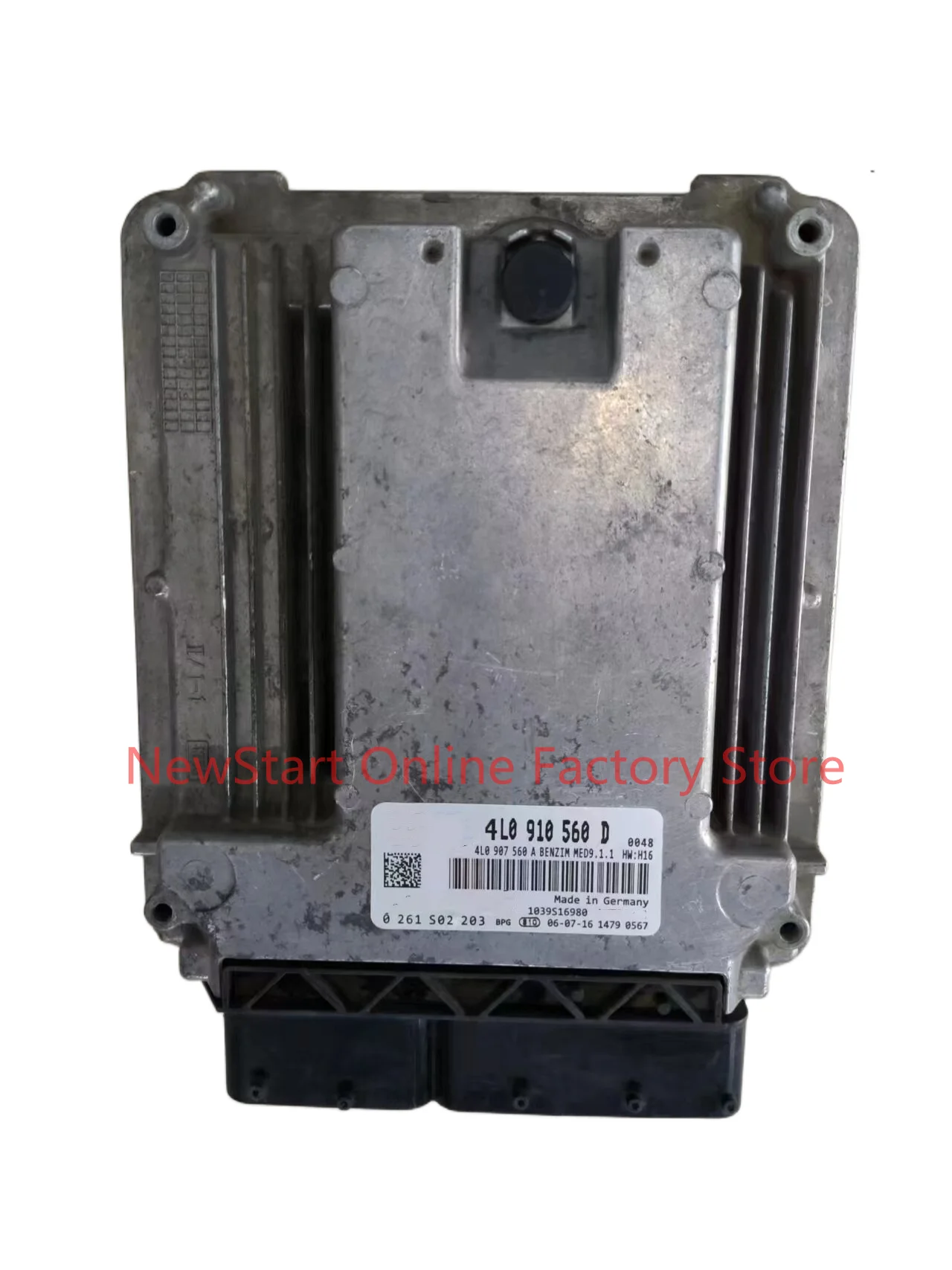 

4L0910560D б/у запчасти для автомобильного двигателя, компьютерная плата, электронный блок управления ECU, подходит для Audi A6L C6