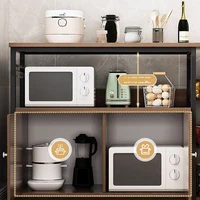 Metal Kitchen Cabinets Full Sets Sideboard Storage Closet Kitchen Full Pantry Cabinet Muebles Cocina Multifunctional Furniture 1