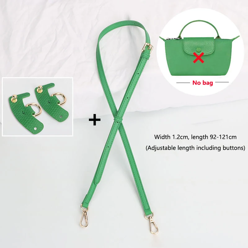 Genuine Leather Shoulder Strap Set for Crossbody Bag Transformation