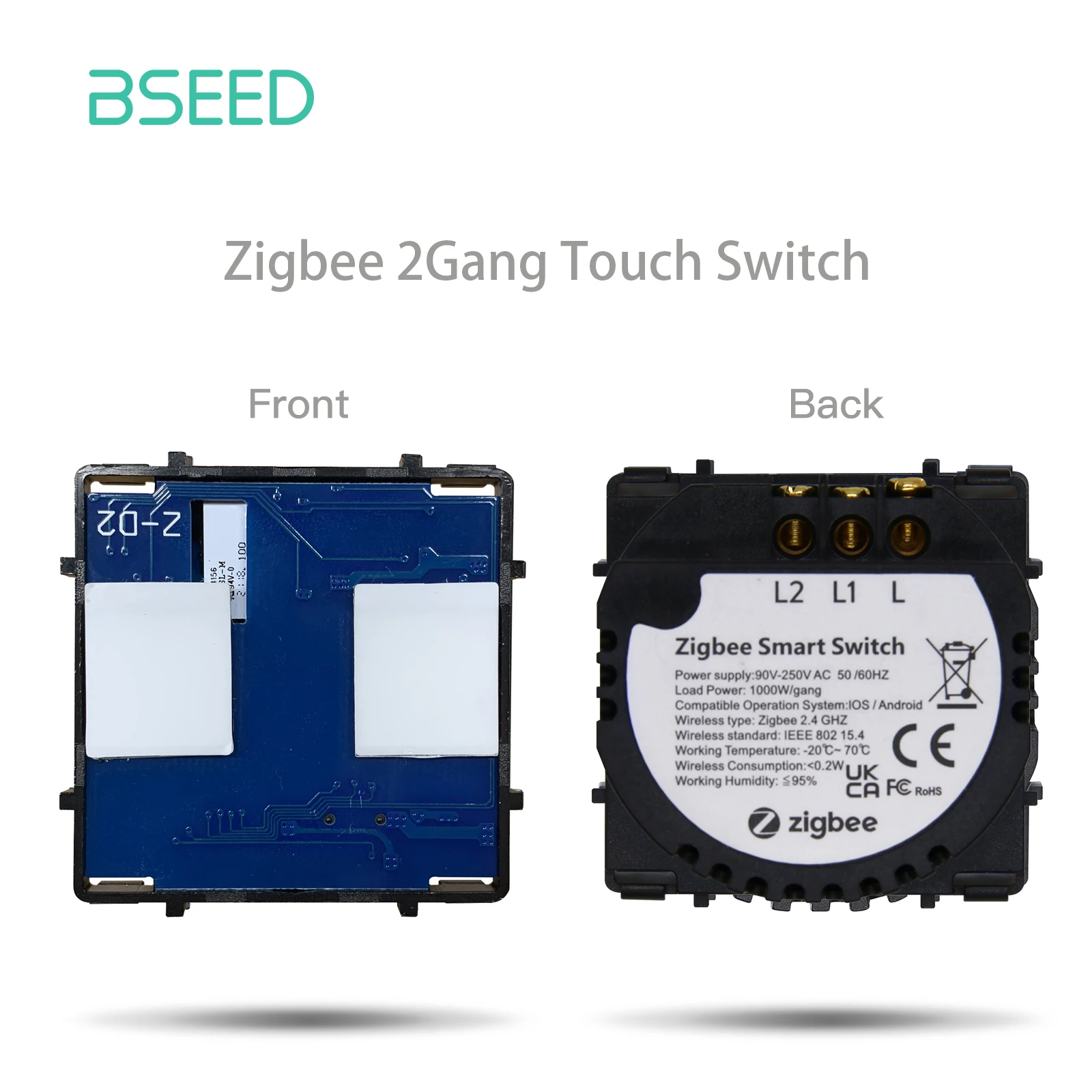 Zigbee 2Gang