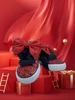 Dollbling Children's Canvas Shoes Handmade Halloween Custom Casual Flats Kids Lady Bug Crystal Girl Boys Red Chritmas Sneakers 6