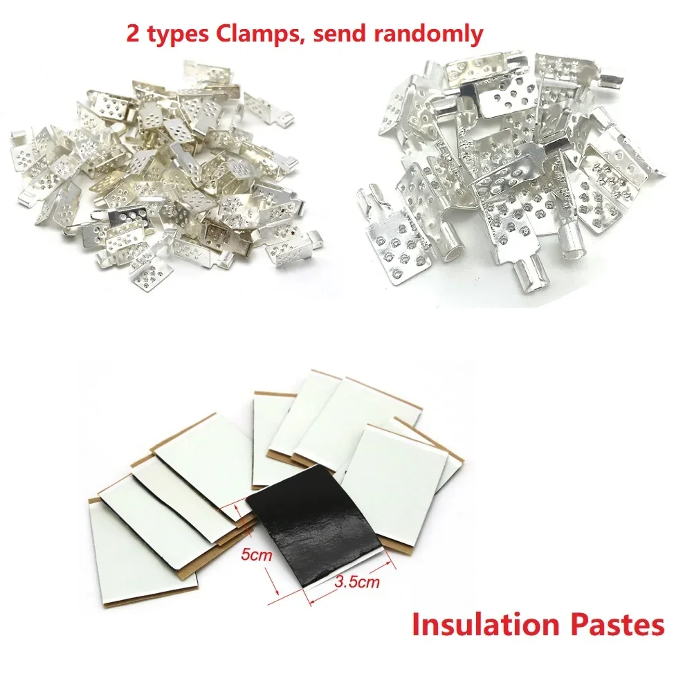 Underfloor Heating Film Accessories Cable Clamp Cable Clip Special Connectors with Insulation Pastes