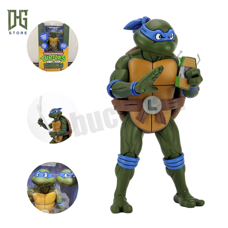 

Original Ninja Turtles Neca 54143 7-Inch 1:4 Leonardo Jointed Action Figure Movie Game Tabletop Ornament Toy Gift
