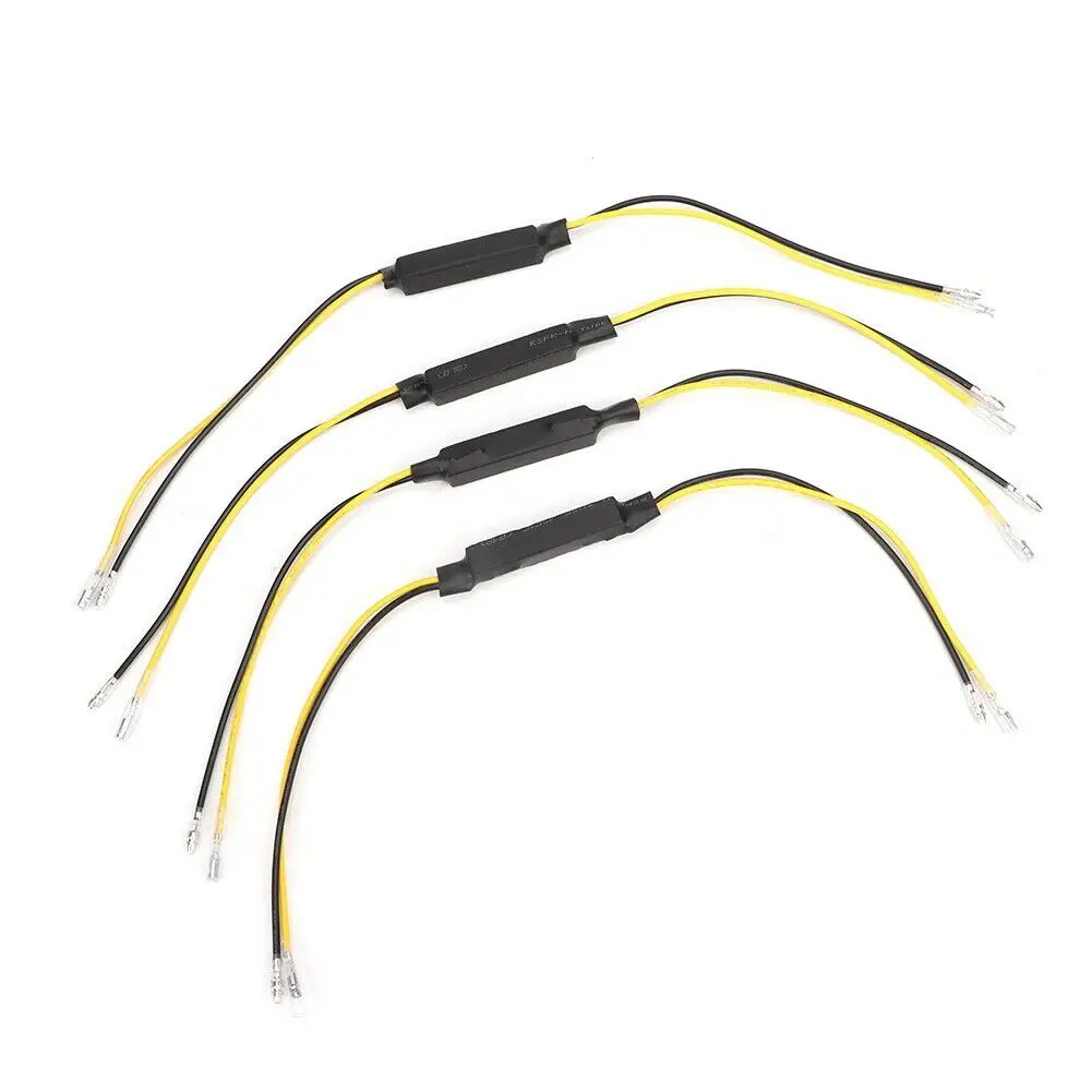 4PCS Motorcycle LED Load Resistor Decoder AntiFlickering Motorcycle