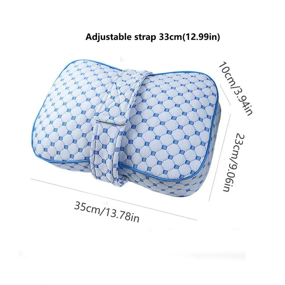 Adjustable Strap Maternity Leg Pillow Polyester Fill Knee Support Side Sleeping Pillow PP Cotton Washable