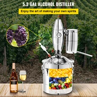 VEVOR 20L 30L 50L 70L Alcohol Distiller Machine Beer Brewing Equipment DIY Wine Moonshine Apparatus Dispenser Kit Home Appliance 2