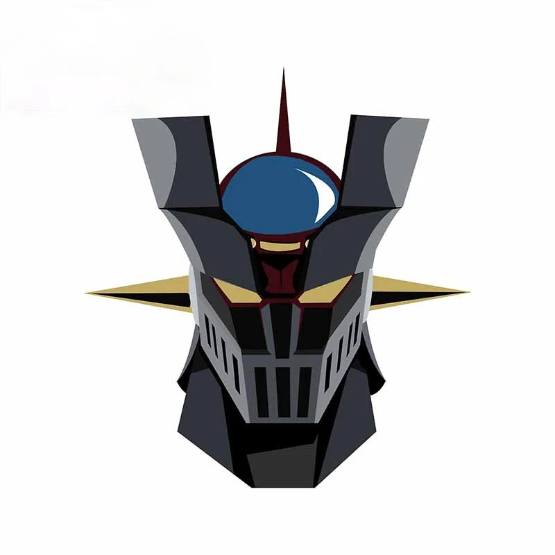 Mazinger Van Car Stickers Personalità Impermeabile Rv Decal Trunk Window Rv Frigorifero Decorazione