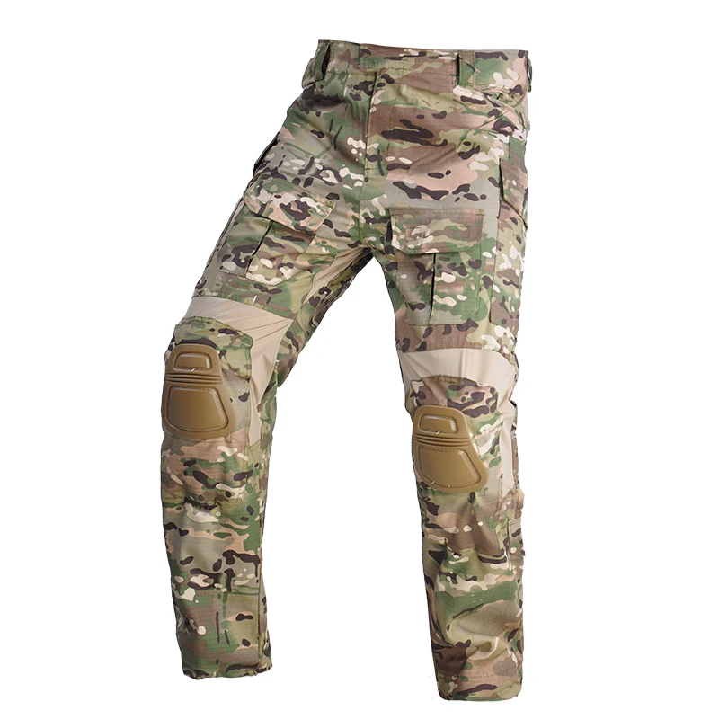 HAN WILD G3 Combat Pants with Knee Pads Airsoft Military Tactical Pants Windproof Ripstop Cargo Working Hunting Clothes combat pants