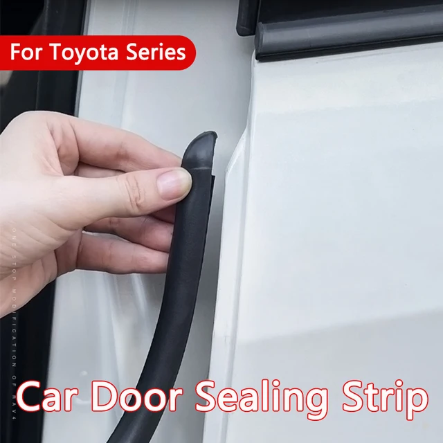 Car Door Seal Strip Rubber B Pillar Anti-Noise Dustproof For Toyota RAV4 Camry Corolla Harrier Venza Cross Frontlander CHR IZOA 1
